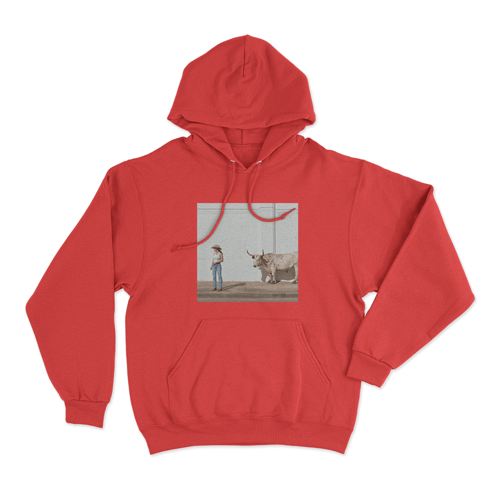 Middle Of Nowhere Cover Unisex Hoodie Red Middle Of Nowhere Cover Unisex Hoodie Red