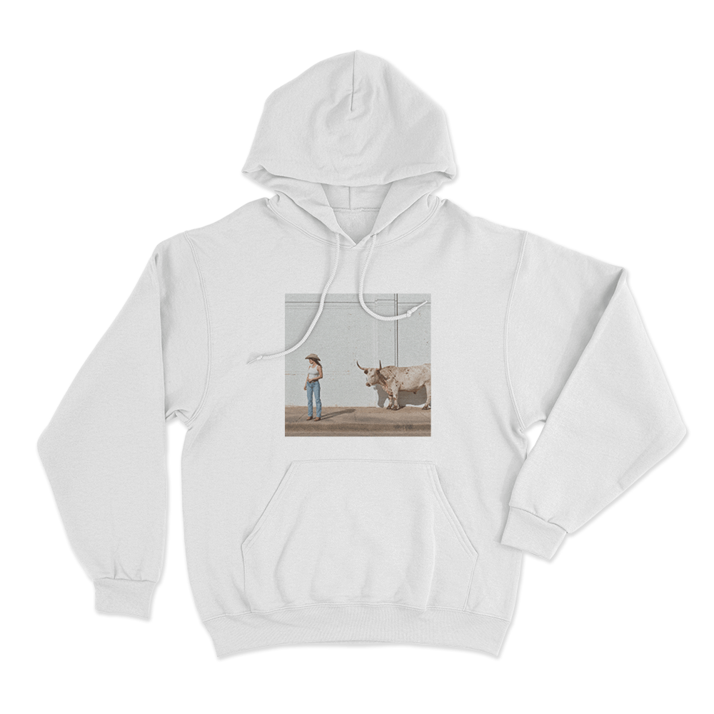 Middle Of Nowhere Cover Unisex Hoodie White Middle Of Nowhere Cover Unisex Hoodie White