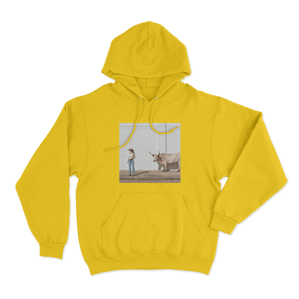 Middle Of Nowhere Cover Unisex Hoodie Yellow Middle Of Nowhere Cover Unisex Hoodie Yellow