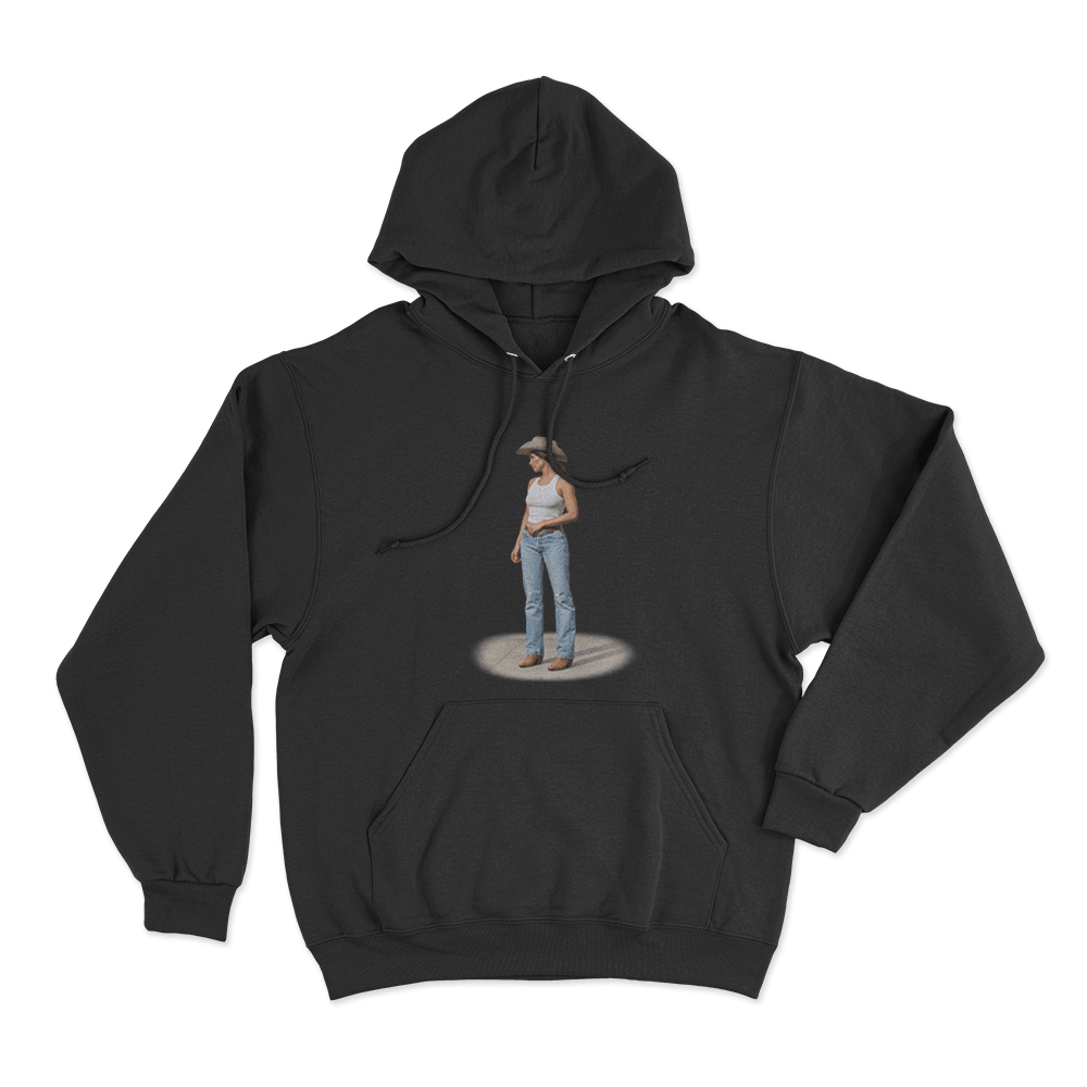 Middle Of Nowhere Photo Unisex Hoodie Black Middle Of Nowhere Photo Unisex Hoodie Black