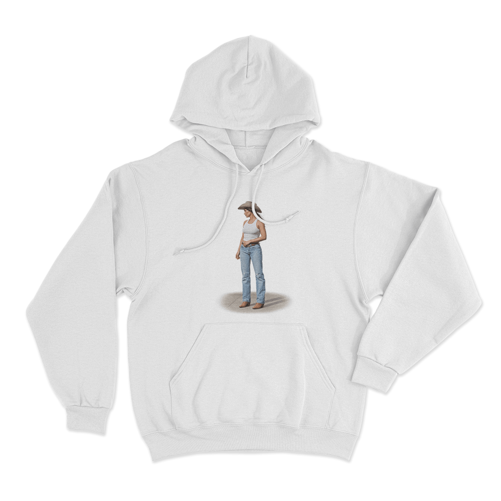 Middle Of Nowhere Photo Unisex Hoodie White Middle Of Nowhere Photo Unisex Hoodie White